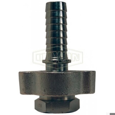 Dixon Boss Ground Joint Washer Seal Coupling, 3 in Nominal, Hose Shank x FNPT End Style, Iron, Domestic WF111